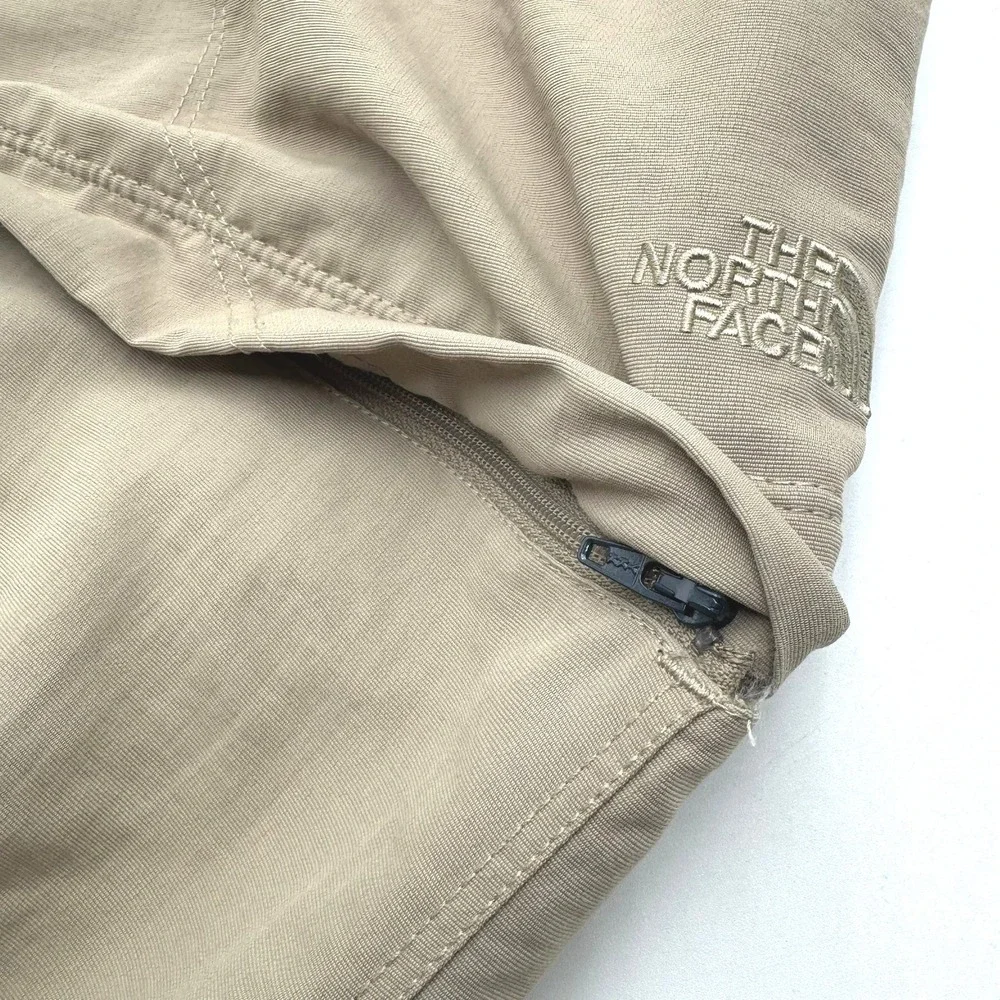 THE NORTH FACE Mens XXXL Tan Nylon Paramount Peak Convertible Cargo Hiking Pants